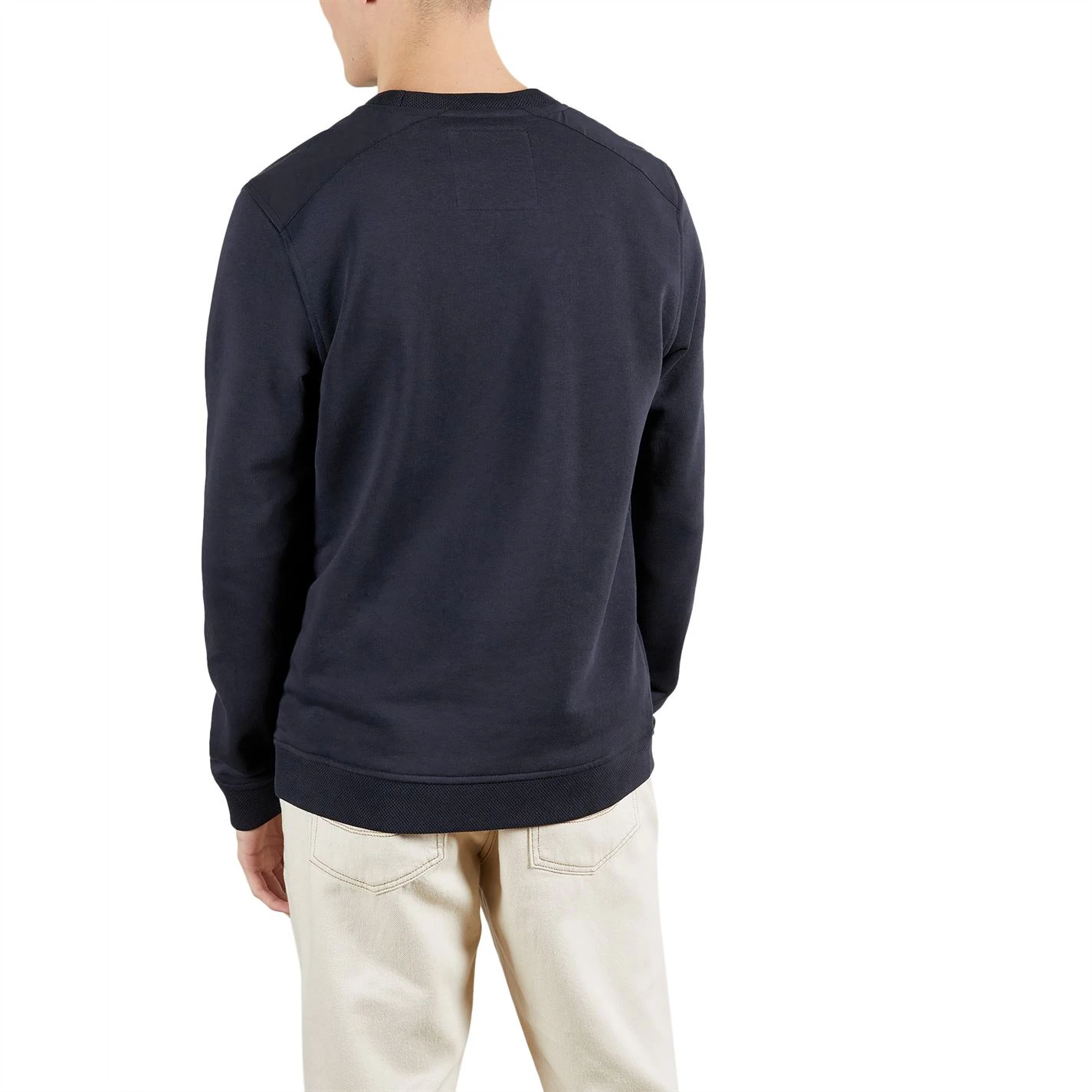 Ted Baker Singer Ls Sweatshirt for Big & Tall Knitwear Colour DK-NAVY 5 Ted Baker Singer Ls Sweatshirt for Big & Tall Knitwear Colour DK-NAVY - Image 3