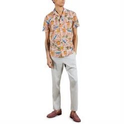 Ted Baker Udon Short Sleeve Shirt for Casual Shirts Colour Pink 9 Ted Baker Udon Short Sleeve Shirt for Casual Shirts Colour Pink -Outlet Wardrobe Mix Store 55669606 xxl a3