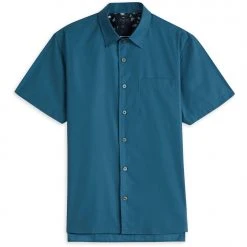 Ted Baker Wolks Short Sleeve Shirt for Casual Shirts Colour Blue