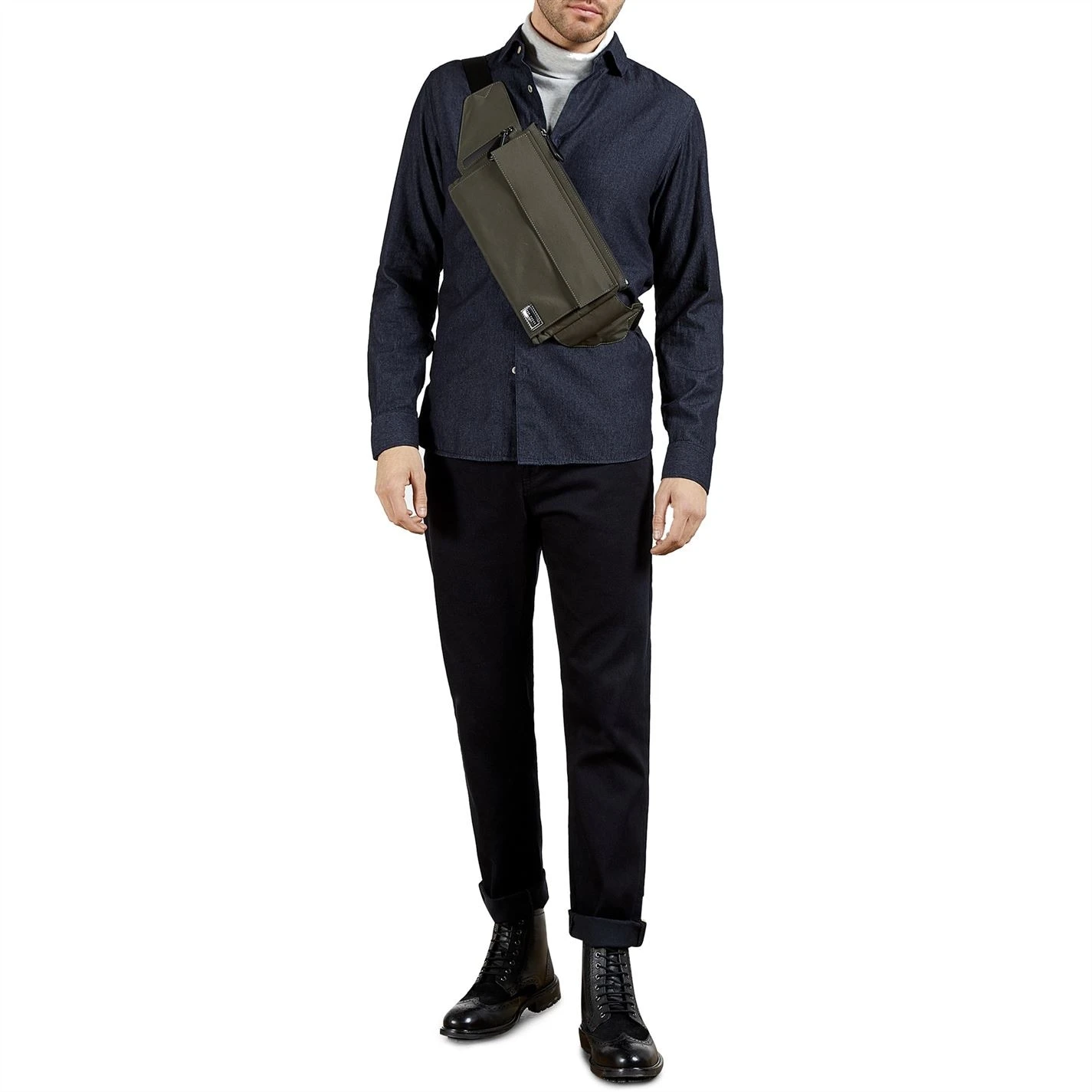 Ted Baker Yaki Long Sleeve Shirt for Casual Shirts Colour Blue 6 Ted Baker Yaki Long Sleeve Shirt for Casual Shirts Colour Blue - Image 4