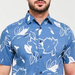 Ted Baker Ashby Floral Shirt for Casual Shirts Colour Blue 11 Ted Baker Ashby Floral Shirt for Casual Shirts Colour Blue -Outlet Wardrobe Mix Store 55720418 xxl a3
