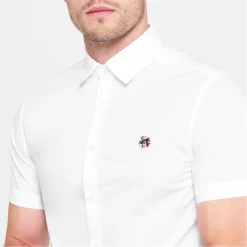 Ted Baker Fonsho Short Sleeve Shirt for Casual Shirts Colour White -Outlet Wardrobe Mix Store 55726901 xxl a3
