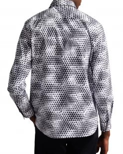 Ted Baker Hundon Geo Shirt for Casual Shirts Colour White -Outlet Wardrobe Mix Store 55855503 xxl a2