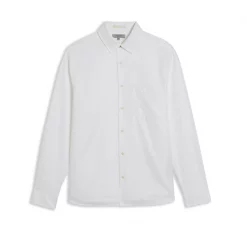 Ted Baker Remark Linen Shirt for Casual Shirts Colour White