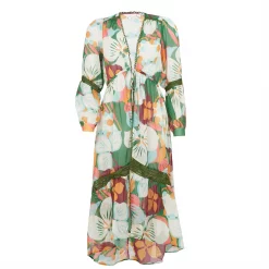 Ted Baker Oorun Coverup for Kaftans & Sarongs Colour Green