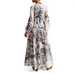 Ted Baker Margiey V Neck Cover Up for Kaftans & Sarongs Colour White -Outlet Wardrobe Mix Store 56207401 xxl a2