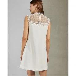 Ted Baker Carsey Tunic Dress for Dresses Colour Ivory 10 Ted Baker Carsey Tunic Dress for Dresses Colour Ivory -Outlet Wardrobe Mix Store 56240369 xxl a2