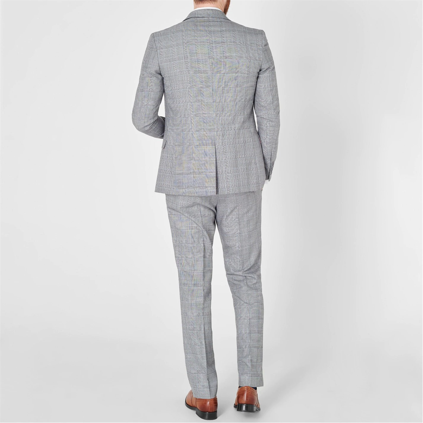 Ted Baker Tyne Suit Waistcoat for Complete Suits Colour Grey 5 Ted Baker Tyne Suit Waistcoat for Complete Suits Colour Grey - Image 3
