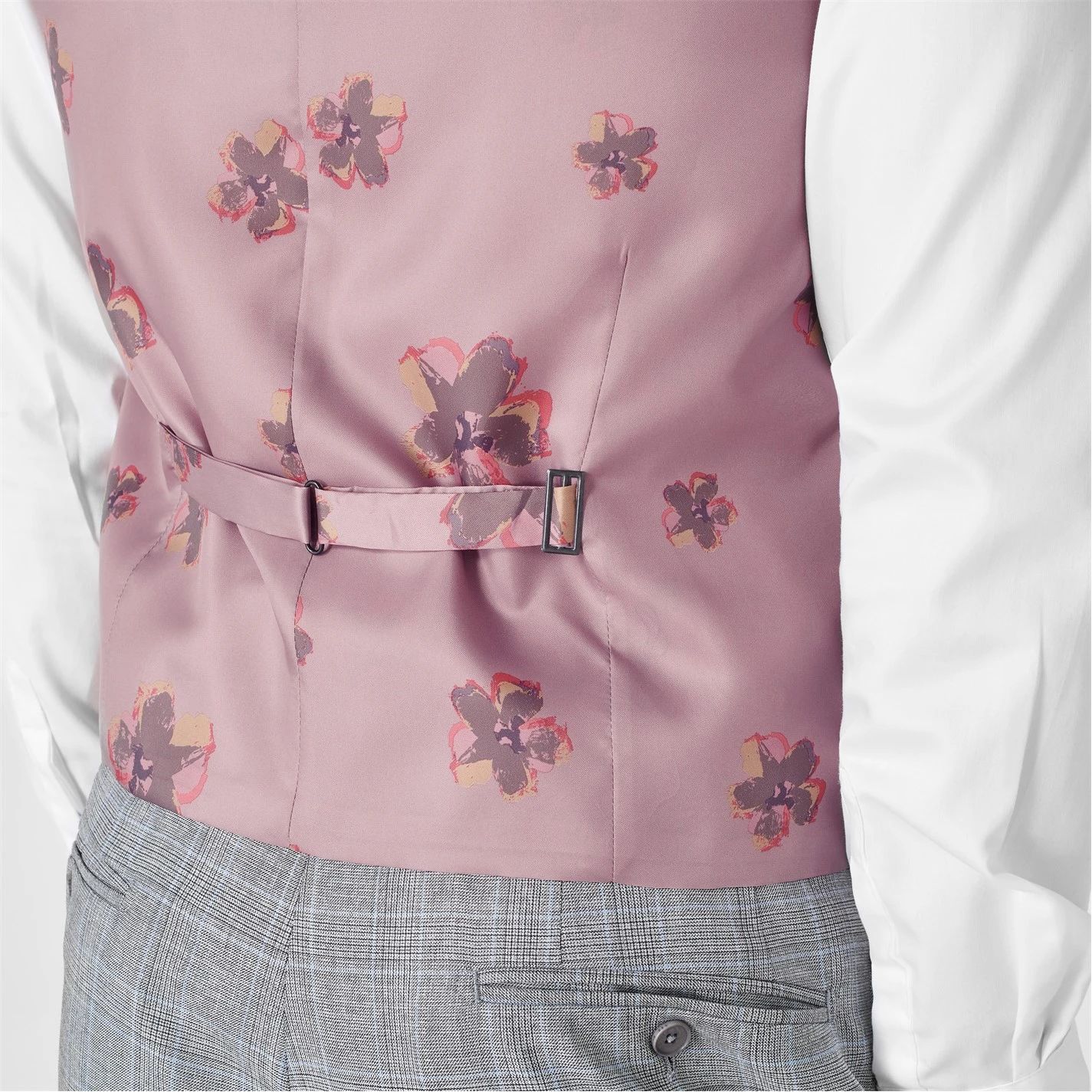 Ted Baker Tyne Suit Waistcoat for Complete Suits Colour Grey 7 Ted Baker Tyne Suit Waistcoat for Complete Suits Colour Grey - Image 5