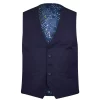 Ted Baker Cirrs Geometric Waistcoat for Big & Tall Waistcoats Colour Navy 1 Ted Baker Cirrs Geometric Waistcoat for Big & Tall Waistcoats Colour Navy -Outlet Wardrobe Mix Store 56602518 xxl