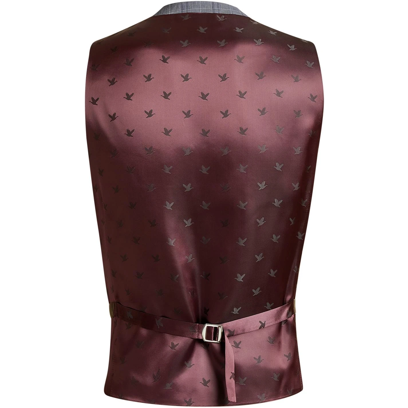 Ted Baker Flyy Waistcoat for Big & Tall Waistcoats Colour Lilac 4 Ted Baker Flyy Waistcoat for Big & Tall Waistcoats Colour Lilac - Image 2