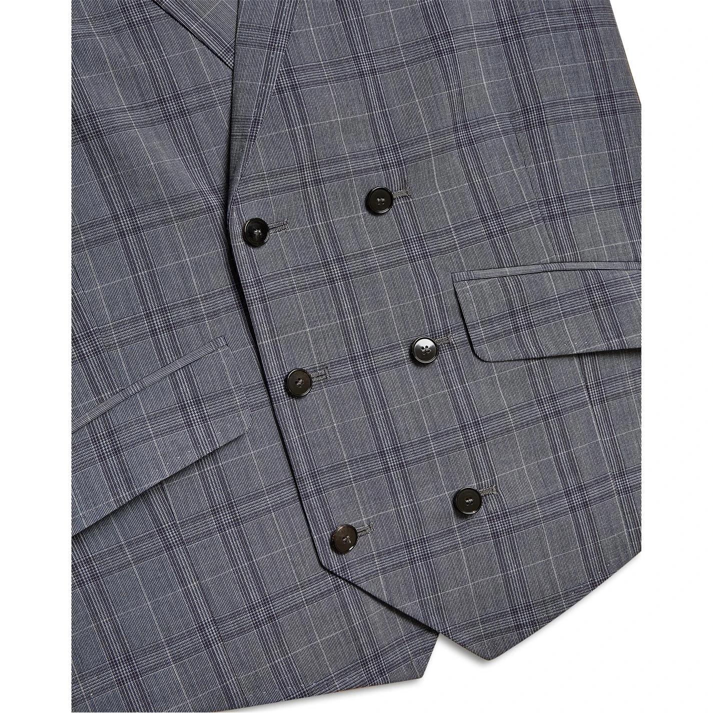 Ted Baker Flyy Waistcoat for Big & Tall Waistcoats Colour Lilac 5 Ted Baker Flyy Waistcoat for Big & Tall Waistcoats Colour Lilac - Image 3