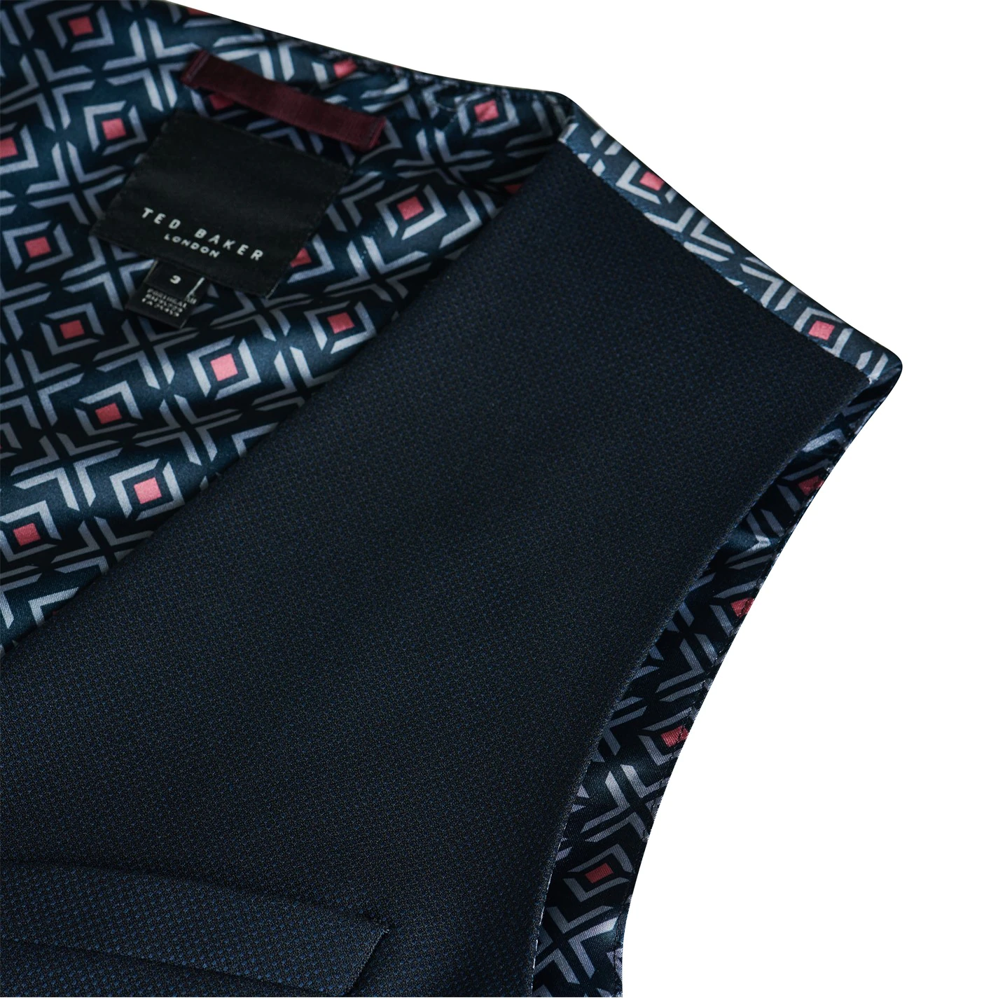 Ted Baker Hemwai Waistcoat for Complete Suits Colour Navy 4 Ted Baker Hemwai Waistcoat for Complete Suits Colour Navy - Image 2