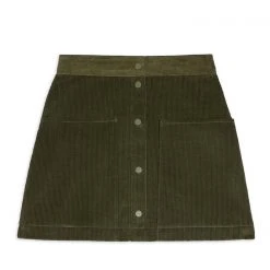 Ted Baker Omarah Corduroy Skirt for Skirts Colour Khaki