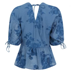 Ted Baker Kaarin Blouse for Blouses & Shirts Colour Dark Blue -Outlet Wardrobe Mix Store 57289618 xxl a10