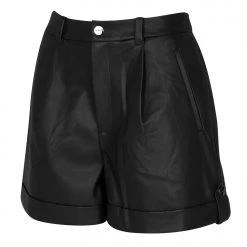 Ted Baker Pawa PU Shorts for Shorts Colour Black -Outlet Wardrobe Mix Store 57291503 xxl a11