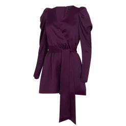 Ted Baker Lianni Wrap Playsuit for Playsuits & Jumpsuits Colour Dk Purple -Outlet Wardrobe Mix Store 57294424 xxl a11