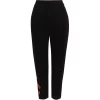 Ted Baker Ted Baker Stripe Embroidered Joggers Womens for Running Trousers Colour Black -Outlet Wardrobe Mix Store 57301303 xxl