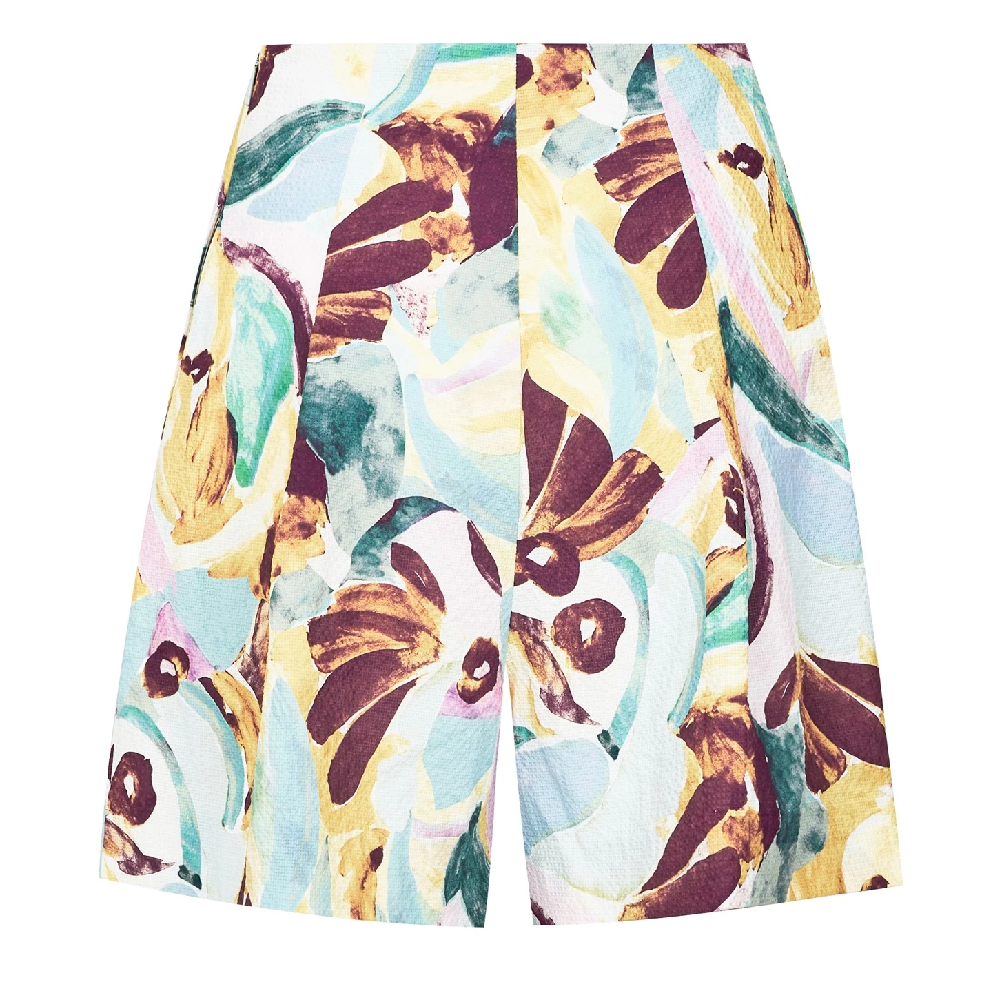 Ted Baker Ted Baker Quinzz Pleated Shorts Womens for Tracksuit Bottoms Colour Pl-Green 7 Ted Baker Ted Baker Quinzz Pleated Shorts Womens for Tracksuit Bottoms Colour Pl-Green - Image 5