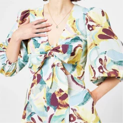 Ted Baker Ted Baker Bithana Tie Blouse Womens for Blouses & Shirts Colour Pl-Green -Outlet Wardrobe Mix Store 57340615 xxl a3