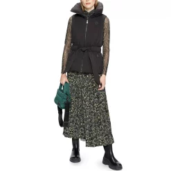 Ted Baker Deeana Printed Pleat Midi Skirt for Skirts Colour Black 9 Ted Baker Deeana Printed Pleat Midi Skirt for Skirts Colour Black -Outlet Wardrobe Mix Store 57917903 xxl a3