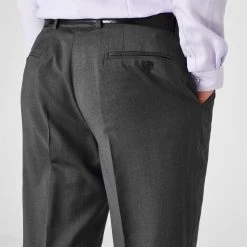Ted Baker Irvints Slim Fit Trousers for Complete Suits Colour Grey -Outlet Wardrobe Mix Store 57946102 xxl a4