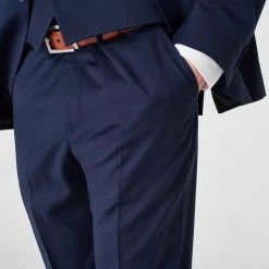 Ted Baker Perthjr Regular Fit Trousers for Complete Suits Colour Blue -Outlet Wardrobe Mix Store 57946218 xxl a3