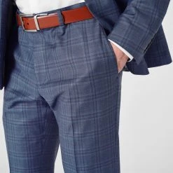 Ted Baker Bollits Slim Fit Trousers for Complete Suits Colour Blue 10 Ted Baker Bollits Slim Fit Trousers for Complete Suits Colour Blue -Outlet Wardrobe Mix Store 57946518 xxl a3