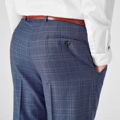 Ted Baker Bollits Slim Fit Trousers for Complete Suits Colour Blue 11 Ted Baker Bollits Slim Fit Trousers for Complete Suits Colour Blue -Outlet Wardrobe Mix Store 57946518 xxl a4