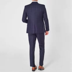 Ted Baker Loxley Slim Fit Trousers for Complete Suits Colour Navy 9 Ted Baker Loxley Slim Fit Trousers for Complete Suits Colour Navy -Outlet Wardrobe Mix Store 57946618 xxl a2
