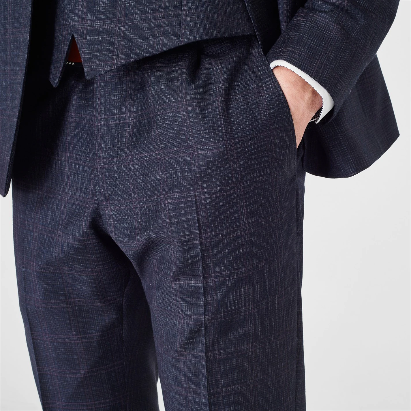 Ted Baker Loxley Slim Fit Trousers for Complete Suits Colour Navy 6 Ted Baker Loxley Slim Fit Trousers for Complete Suits Colour Navy - Image 4