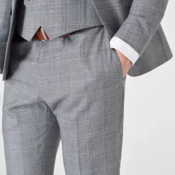Ted Baker Tynets Slim Fit Suit Trousers for Complete Suits Colour Grey -Outlet Wardrobe Mix Store 57946902 xxl a3