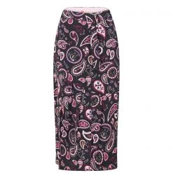 Ted Baker Ted Baker Tria Print Skirt Womens for Skirts Colour Deep Purple