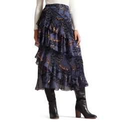 Ted Baker Furela Midi Skirt for Skirts Colour Navy -Outlet Wardrobe Mix Store 57953018 xxl a2