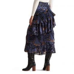 Ted Baker Furela Midi Skirt for Skirts Colour Navy -Outlet Wardrobe Mix Store 57953018 xxl a3