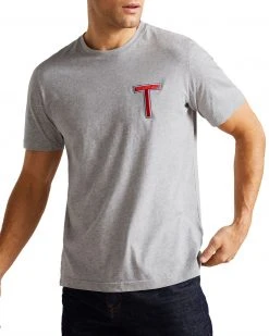 Ted Baker Teford T Shirt for T-Shirts Colour Grey Marl -Outlet Wardrobe Mix Store 58261502 xxl a3
