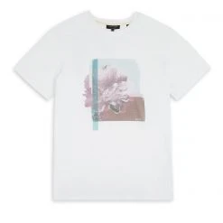 Ted Baker Theship Short Sleeve T Shirt for T-Shirts Colour White