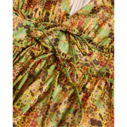 Ted Baker Ted Umah Midi Dress Ld24 for Wedding Guest Dresses Colour Lt Yellow -Outlet Wardrobe Mix Store 58358013 xxl a4