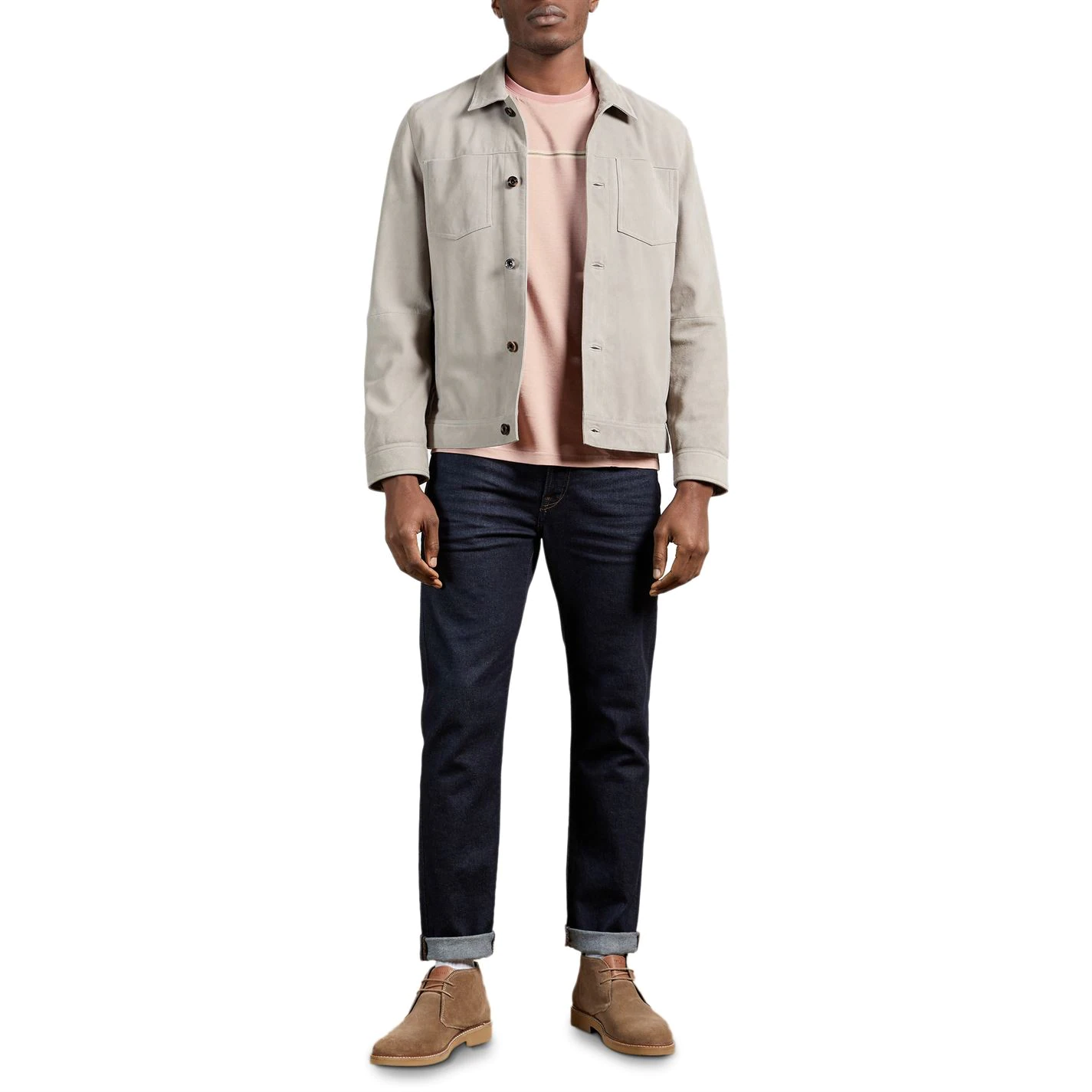 Ted Baker Ushers T Shirt for T-Shirts Colour Pink 6 Ted Baker Ushers T Shirt for T-Shirts Colour Pink - Image 4