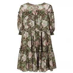 Ted Baker Ted Baker Bunnoo Swing Dress Womens for Wedding Guest Dresses Colour Khaki