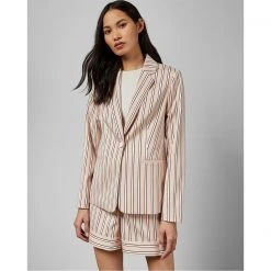 Ted Baker Betia Tailored Jacket for Coats & Jackets Colour Light Pink -Outlet Wardrobe Mix Store 60588806 xxl a2