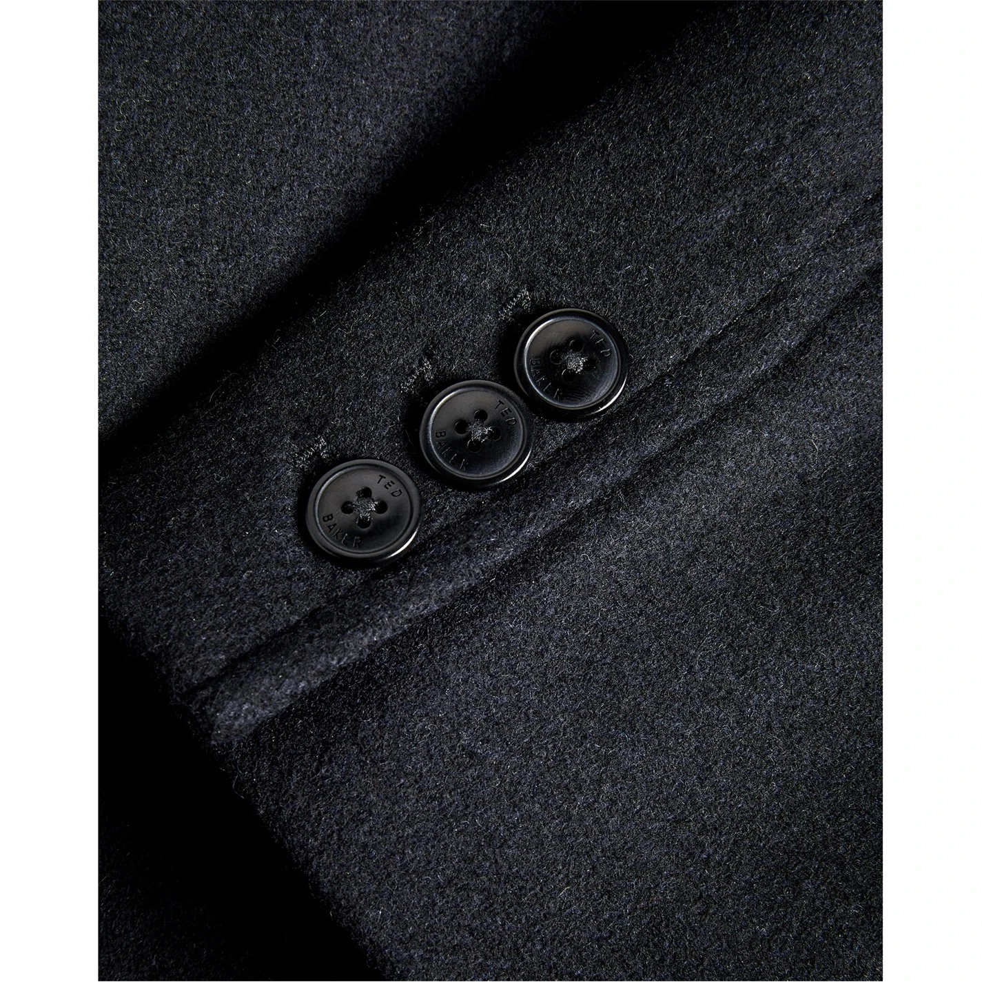 Ted Baker Flasby Peacoat for Coats & Jackets Colour Navy 7 Ted Baker Flasby Peacoat for Coats & Jackets Colour Navy - Image 5