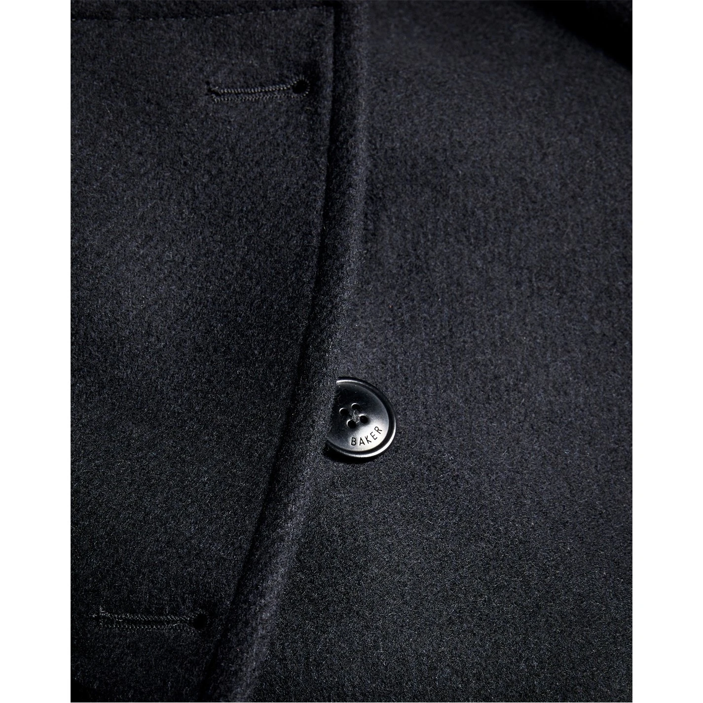 Ted Baker Flasby Peacoat for Coats & Jackets Colour Navy 8 Ted Baker Flasby Peacoat for Coats & Jackets Colour Navy - Image 6