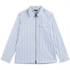 Ted Baker Revue Overshirt for Big & Tall Coats & Jackets Colour Blue