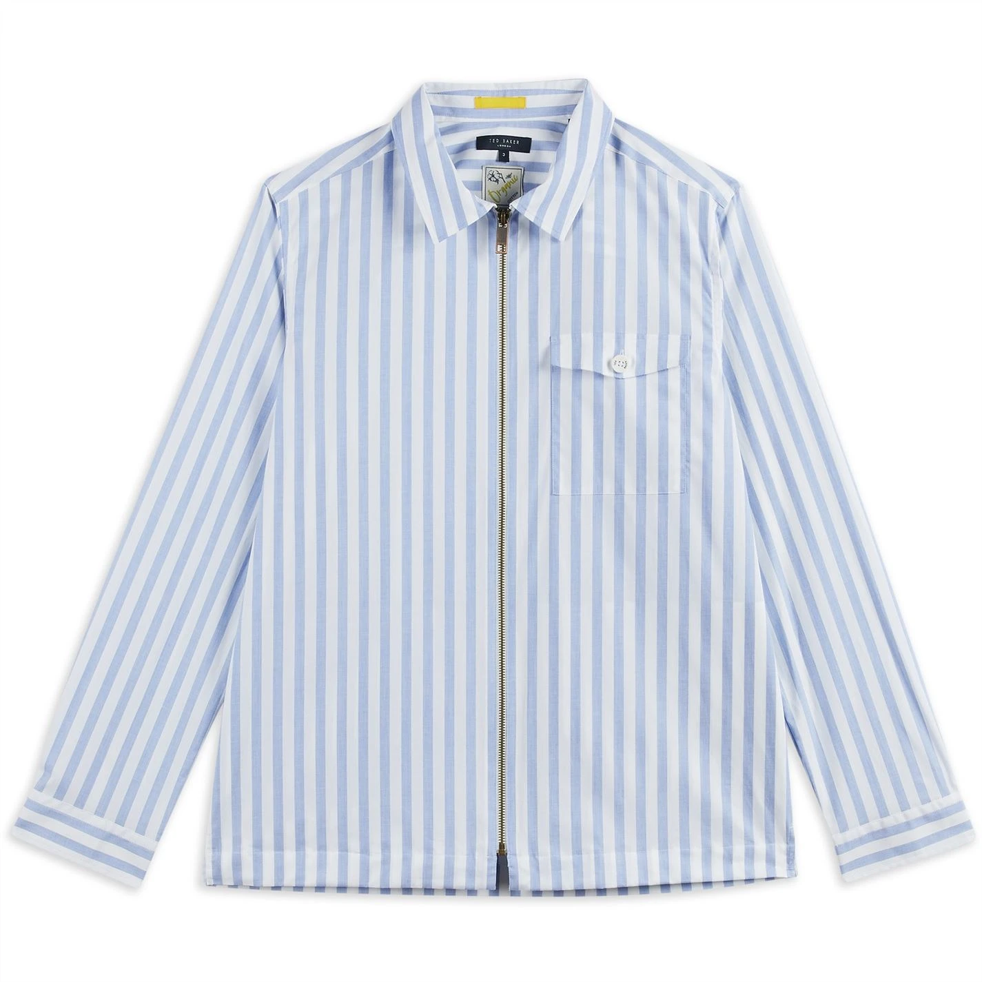 Ted Baker Revue Overshirt for Big & Tall Coats & Jackets Colour Blue 3 Ted Baker Revue Overshirt for Big & Tall Coats & Jackets Colour Blue