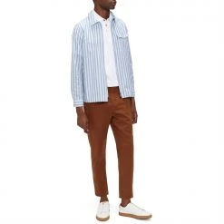 Ted Baker Revue Overshirt for Big & Tall Coats & Jackets Colour Blue 9 Ted Baker Revue Overshirt for Big & Tall Coats & Jackets Colour Blue -Outlet Wardrobe Mix Store 60708218 xxl a3