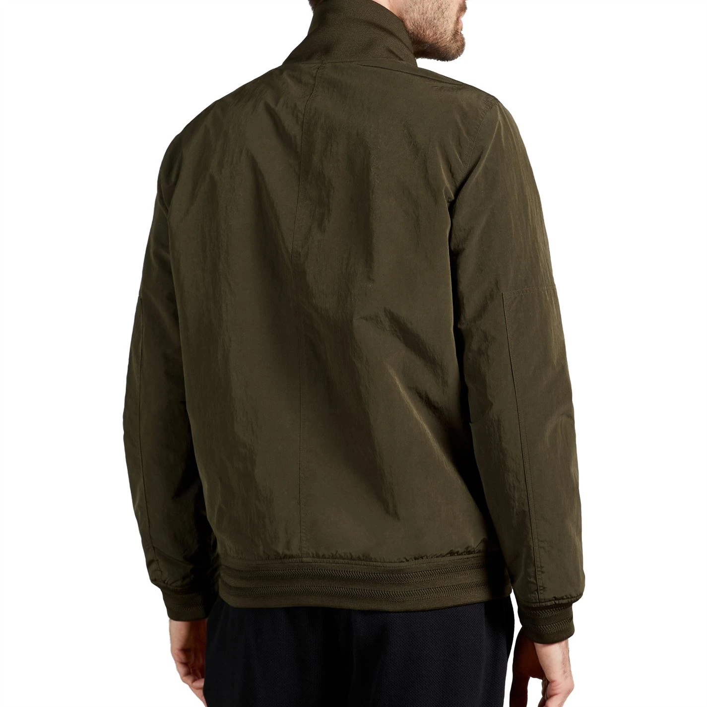 Ted Baker Geers Bomber Jacket for Big & Tall Coats & Jackets Colour Olive 5 Ted Baker Geers Bomber Jacket for Big & Tall Coats & Jackets Colour Olive - Image 3