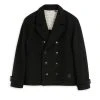 Ted Baker Atllas Peacoat for Big & Tall Coats & Jackets Colour Black -Outlet Wardrobe Mix Store 61049303 xxl