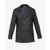 Ted Baker Wool Peacoat for Coats & Jackets Colour Grey 2 Ted Baker Wool Peacoat for Coats & Jackets Colour Grey -Outlet Wardrobe Mix Store 61197702 xxl