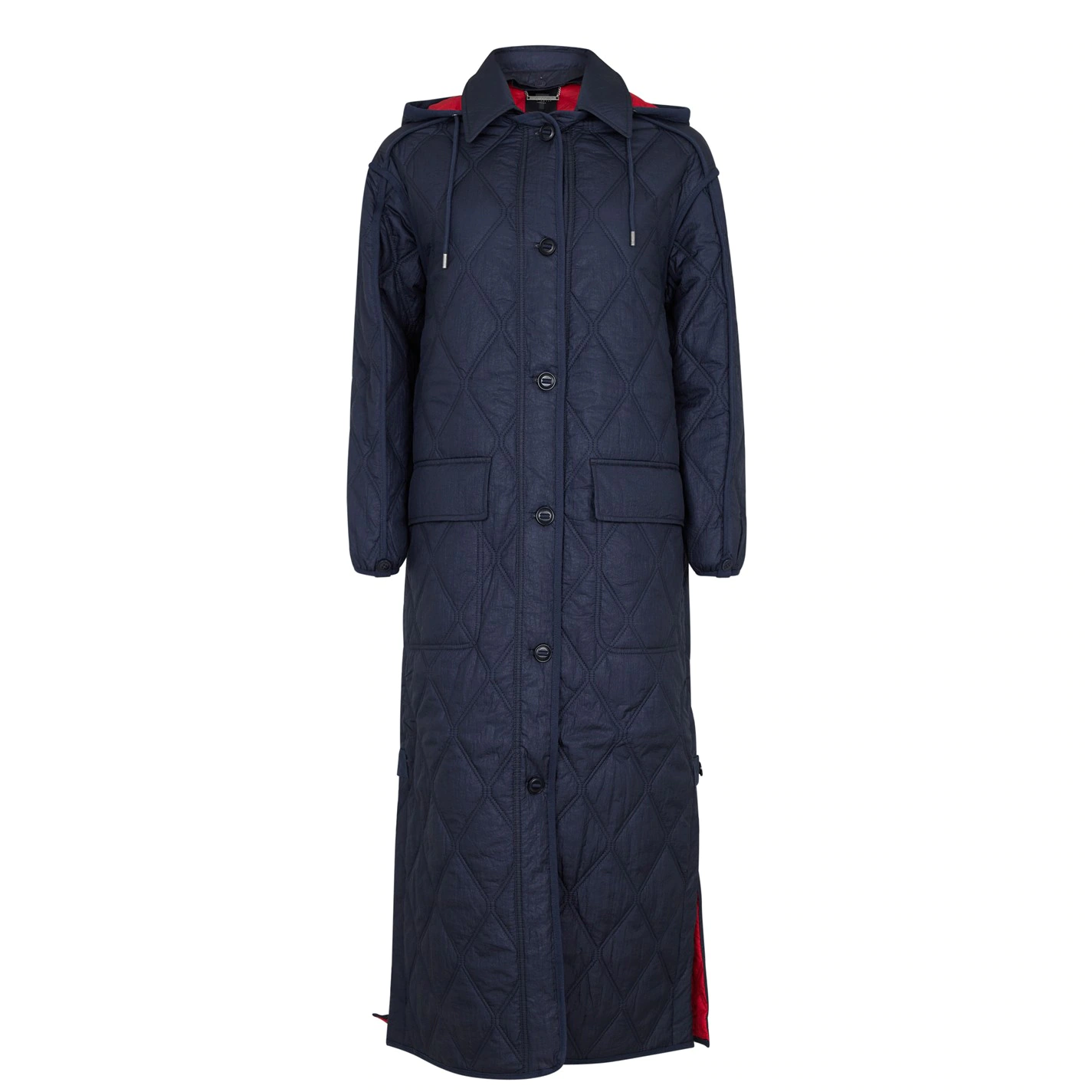Ted Baker Lilan Quilted Coat for Coats & Jackets Colour Navy 3 Ted Baker Lilan Quilted Coat for Coats & Jackets Colour Navy